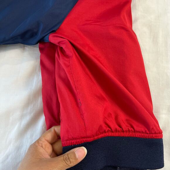 ON Reversible Bomber Jacket XS 5 Red and Blue Back To The Future Cosplay - Picture 7 of 7